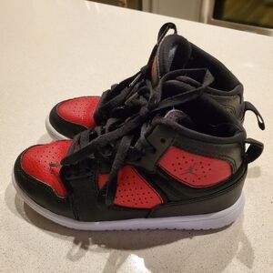 Jordan's Little Kids, Size 12C. Red & Black